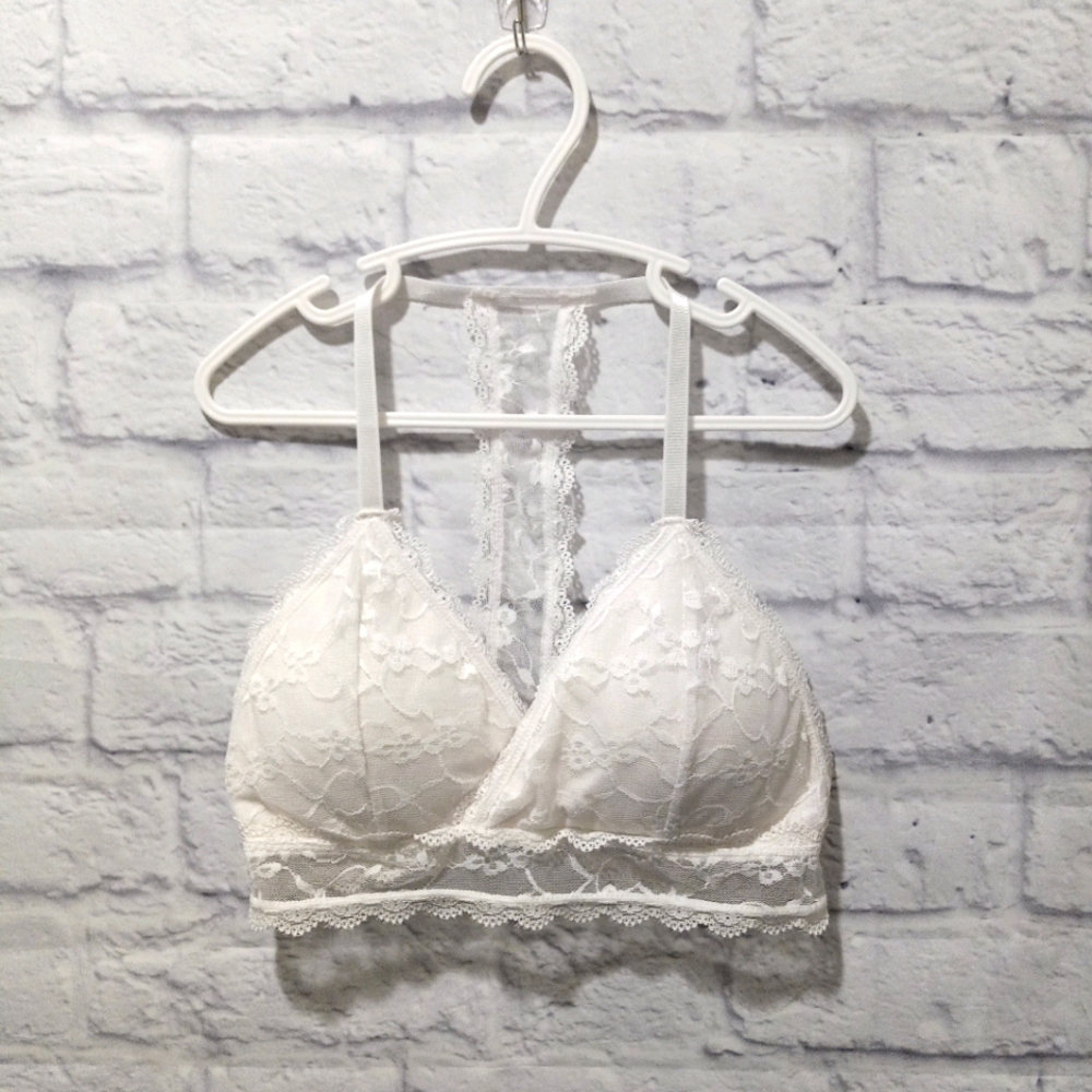 🎀 2/$20 🎀 Small, White, Lace, Bralette